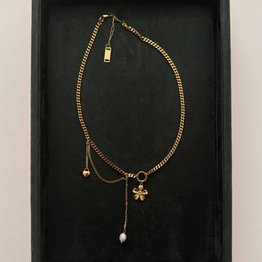 Willow Necklace- Gold